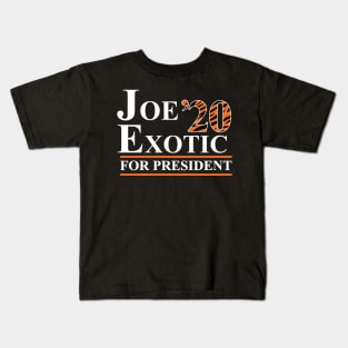 Joe Exotic for President 2020 Kids T-Shirt